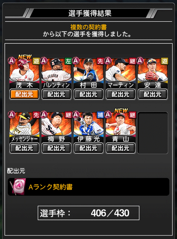 ドリームキャラバンＡランク契約書